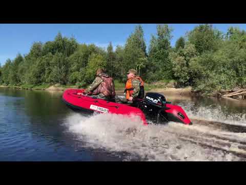 Лодка OMOLON X MOTORS 380 НДНД с мотором MARLIN 9.9 pro (20л.с по факту)