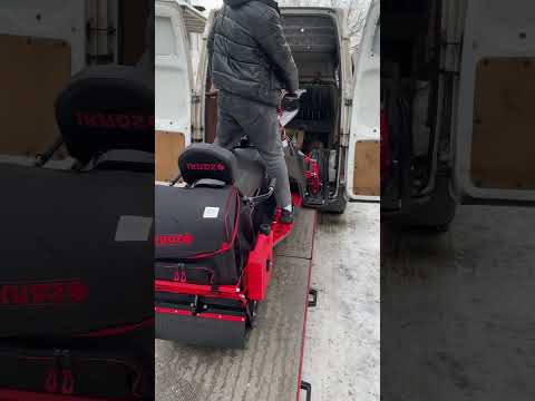 Выдача снегохода IKUDZO HUNTER 650LK 28 EXPERT V2 в X-MOTORS г. Нижний Новгород!
