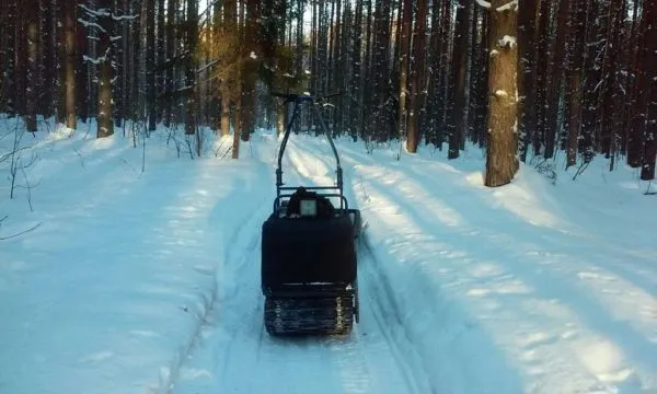 Мотобуксировщик ЮКОН 500 МИНИ 9 л.с.
