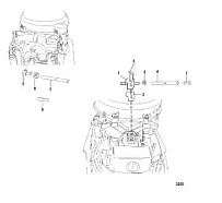 Нагреватель коллектора 2-х тактного ПЛМ MERCURY 40 M Серийный номер от 00P017000 до 0P325499