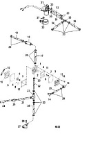 Топливный насос (электрический) 2-Х ТАКТНОГО ПЛМ MERCURY 50EO Серийный номер от 0P325500 и выше