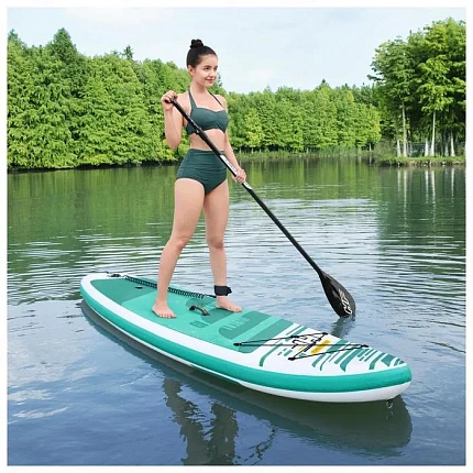 Надувная SUP-доска HuaKa'i Set 305 x 84 x 15 см с веслом, насосом, страховочным тросом и пр.