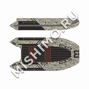 Лодка MISHIMO RIVER FJET PRO 410 под водомет