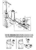 Ручные компоненты наклона 2-Х ТАКТНОГО ПЛМ MERCURY 60 Серийный номер от 0D000750 до 0G290584