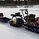 Мотобуксировщик Альбатрос-L 8 с фарой