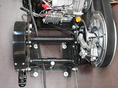 Мотобуксировщик вездеход KOiRA T15 R (реверс-редуктор)