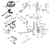 Электростартер Conversion Kit, 895298A01 4-Х ТАКТНОГО ПЛМ MERCURY 8 Серийный номер от 0P325500 и выше