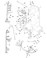 Электрика (USA-0G127499/BEL-9836632 и ниже) 2-Х ТАКТНОГО ПЛМ MERCURY 90 Серийный номер от 0D283222 до 0G760299