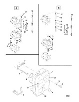 Пластина аттенюатора 2-Х ТАКТНОГО ПЛМ MERCURY 50EO Серийный номер от 0P017000 до 0P325499