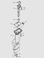 Дейдвуд 2-Х ТАКТНОГО ПЛМ YAMABISI T9.9-15BMS