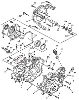 Картер двигателя КВАДРОЦИКЛА STELS UTV 700 H