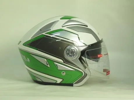 Шлем (открытый) MO 126 Strike Green MICHIRU
