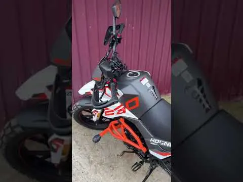 Нашумевший кроссовый мотоцикл ROCKOT HOUND 250 LUX, это конечно ппц!