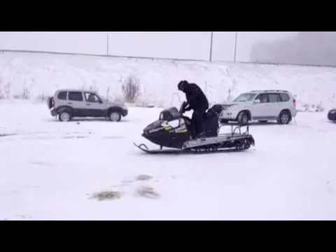 Тест-драйв нового снегохода STELS ЕРМАК!