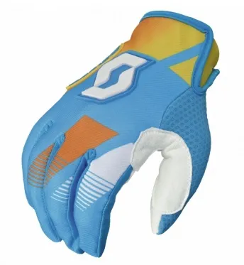 Перчатки 350 Track blue/yellow