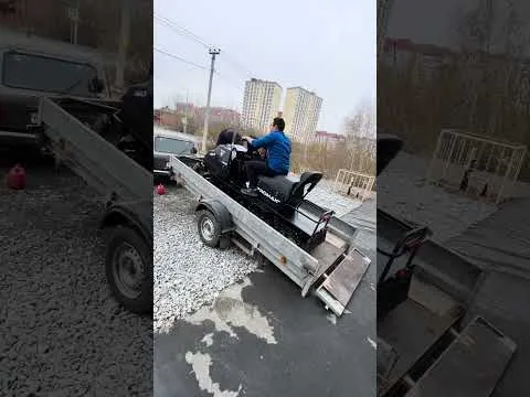 Выдача снегохода PROMAX YAKUT R/К 500 2.0 4T 20 в X-MOTORS г. Тюмень #shorts