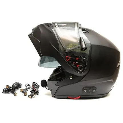 Шлем G-339  MATT BLACK + Зимний комплект ELECTRIC для шлема
