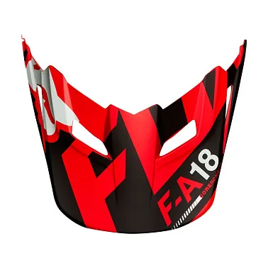 Козырек к шлему Fox V1 Sayak Helmet Visor Red
