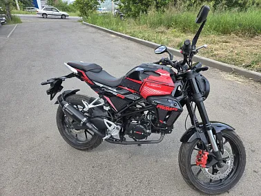 Мопед PROMAX CB150PR (49) Чёрно-красный Б/У