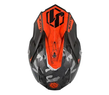 Козырек для шлема JUST1 J32 Youth Swat Hi-Vis оранжевый/черный