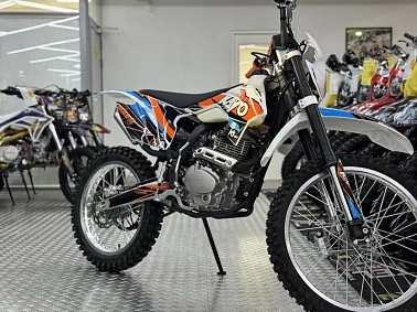 Кроссовый мотоцикл KAYO K1 250 MX 21/18 Белый (уценка)