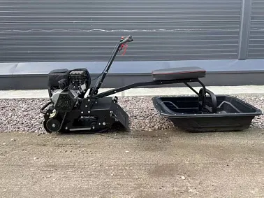 Мотобуксировщик IKUDZO MINI 6,5 л.с. с фарой