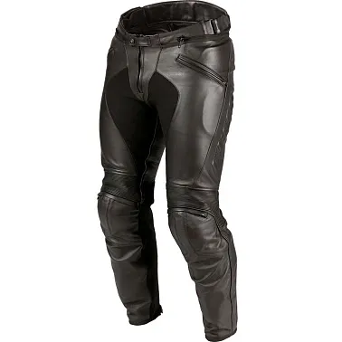 Брюки кож. PONY C2 PERF BLACK