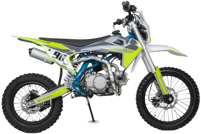 Питбайк MOTOLAND (МОТОЛЕНД) TCX125 E 17/14 зеленый NEW