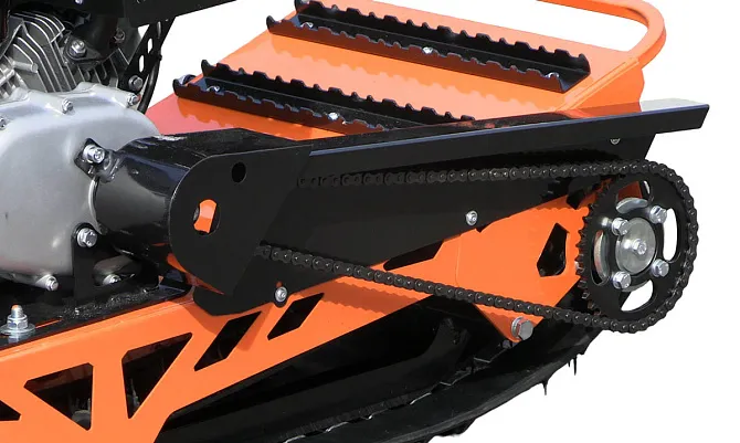 Мотосноуборд PROMAX SNOWBIKE FLAME, редуктор с автомат сцеплением. фара, тормоз