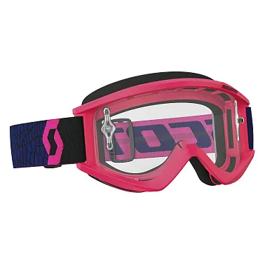 Очки RecoilXi blue/fluo pink clear work